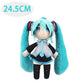 Cartoon 20cm Hatsune Miku Plush Doll Toy Anime sakura Miku snow Miku Character Kawaii Sitting posture Fufu Kids Christmas Gift