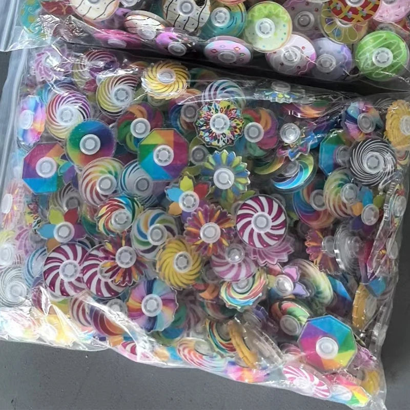 10PCS Fidget Spinners Bulk Anxiety ADHD Stress Relief Toys Party Favors Birthday Gifts for Kids Boys Girls Classroom Prizes
