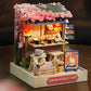 Mini Doll House DIY Small House Kit Handmade 3D Puzzle Assembly Model Building Room Bedroom Decoration Wooden Craft BirthdayGift
