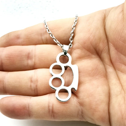 2026 New Tiger Finger Pendant Necklace Fashion Jewelry Retro Texture Sweater Chain Necklace Pendant Jewelry