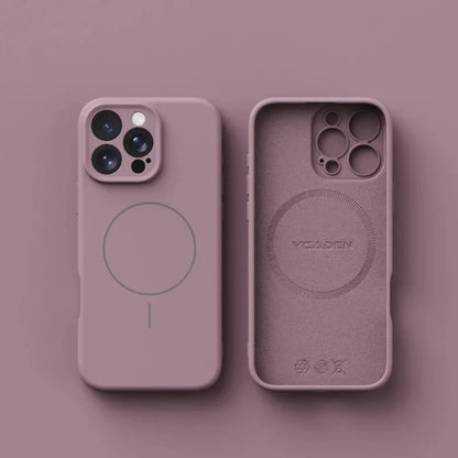 Magnetic Luxury Wireless Charge For Magsafe Phone Cases for iPhone 16 Plus 15 14 13 17 18 Pro Max Original Liquid Silicone Cover
