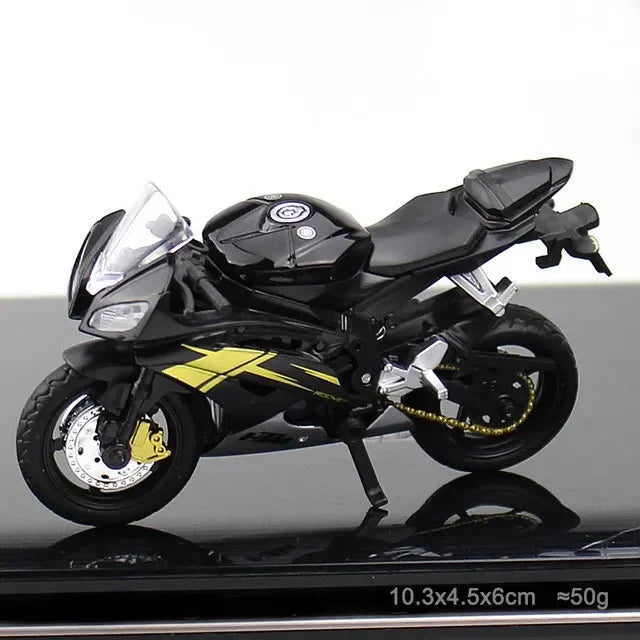 1:18 Ninja Diecast Motorcycle Model Workable Shock-Absorber Toy For Children Gifts Toy Decoration