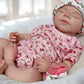 Open Mouth & Washable18Inch Pascale Whole Body Solid Silicone Bebe Reborn  Doll 3D Paint & Unpaint Skin Lifelike Newborn Dol