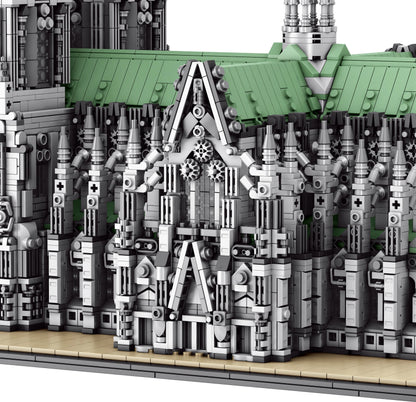 8614PCS Cologne Cathedral Building Blocks Gothic Church Architecture Modular Model Kit ,Assembly Toys for Adults Gift Home Decor