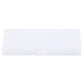 Pencil Cases School Office Simple Matte Transparent Plastic Box Frosted Pink Green White Pens Storage Stationery Supplies