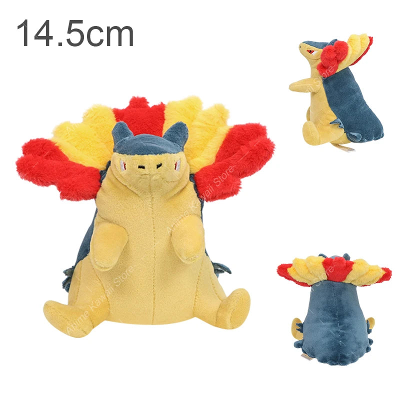 Cartoon Pokemon Plush Doll Cubone Riolu Geodude Aerodactyl Yveltal Rattata Duskull Stuffed Peluche Anime Birthday Xmas Gifts