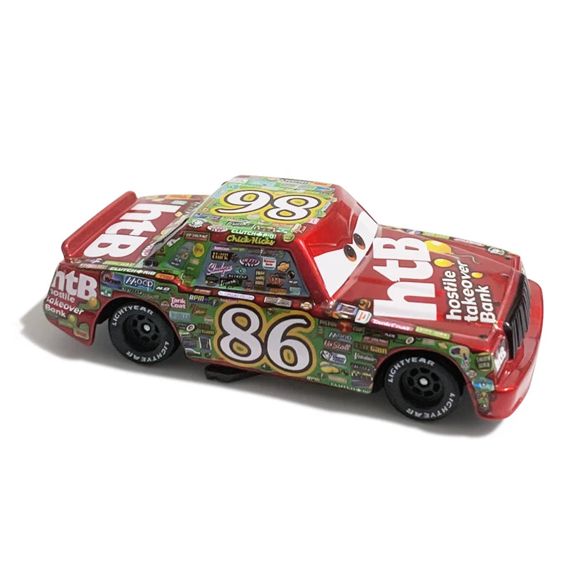Cars 2 Cars 3 Lightning McQueen Mater Sheriff Flo Ramone Alloy Cars 1:55 Metal Die Casting Model Cars Toys Birthday Gifts