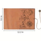 1PC Creative Treasure Map Retro Pencil Case Leather Large Capacity Roll Pencil Bag Embossed Buckle Simple Stationery Box Roll Po