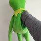 60cm Hollywood Star Frog Kermits Plush Doll Soft Stuffed Frogs Hand Puppet Toy Baby Children Christmas Halloween Gifts