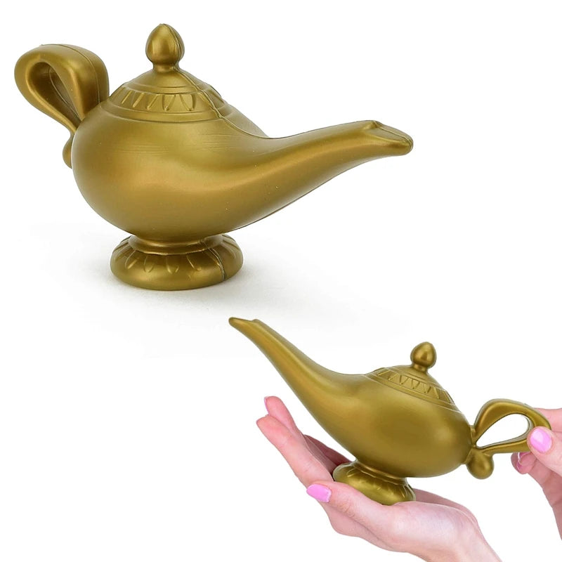 Cartoon Movie Aladdin Lamp Halloween Decoration Cosplay Allah Lamps Favors Fancy Dress Props Hot Home Party Ornaments Figurine