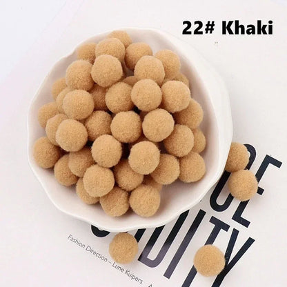 Mini Fluffy Soft Pom Poms Pompoms Ball,Handmade Craft Toys,Wedding Christmas Decor,DIY Sewing Supplies,8mm,10mm,15mm,20mm,30mm