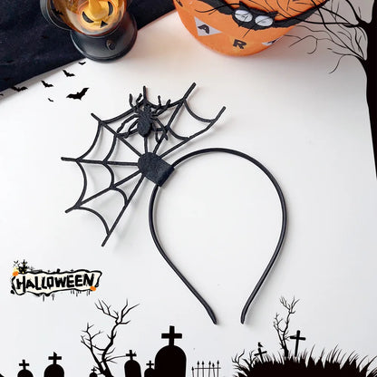 European Style Halloween Hair Clips Creative Pumpkin Ghost Bat Barrettes Themed Party Accessories Unisex