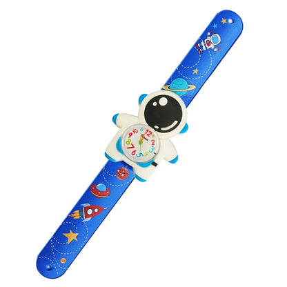 Cartoon Printed Strap Children's Watch Colorful Silicone Baby Birthday Gift Kids Study Time Toy Girls Boys Watch Clock Bracelet