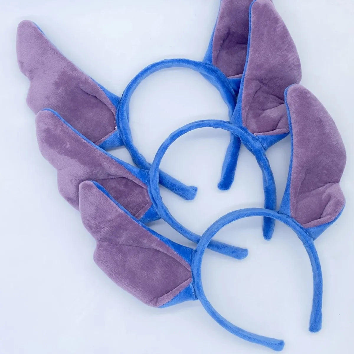 Halloween New Purple Long Ear Headband Adult Children's Birthday Party Rabbit Ears Hair Hoops Headgear