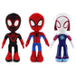 32CM Anime Avengers Spidermanes Plush Toys Into the Spider-Verse Gwen Peter Parker Noir Dolls Soft Stuffed Toy For Kids Gift