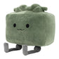 Popula20CM Clay the Claymore Plush Doll Kawaii Green Square Doll Pillow Accessories Gift Collection Model For Kid Birthday Gifts
