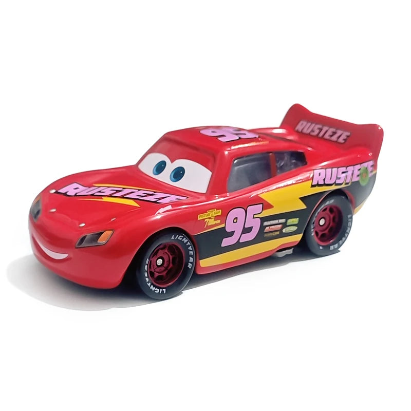 Cars 2 Cars 3 Lightning McQueen Mater Sheriff Flo Ramone Alloy Cars 1:55 Metal Die Casting Model Cars Toys Birthday Gifts