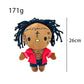 Multiple Styles Cute Cat Eminem XXXTentacion Frank Ocean Plush Toy Doll with Clothes Stuffed Soft Plush Toys Fans Collect Gift
