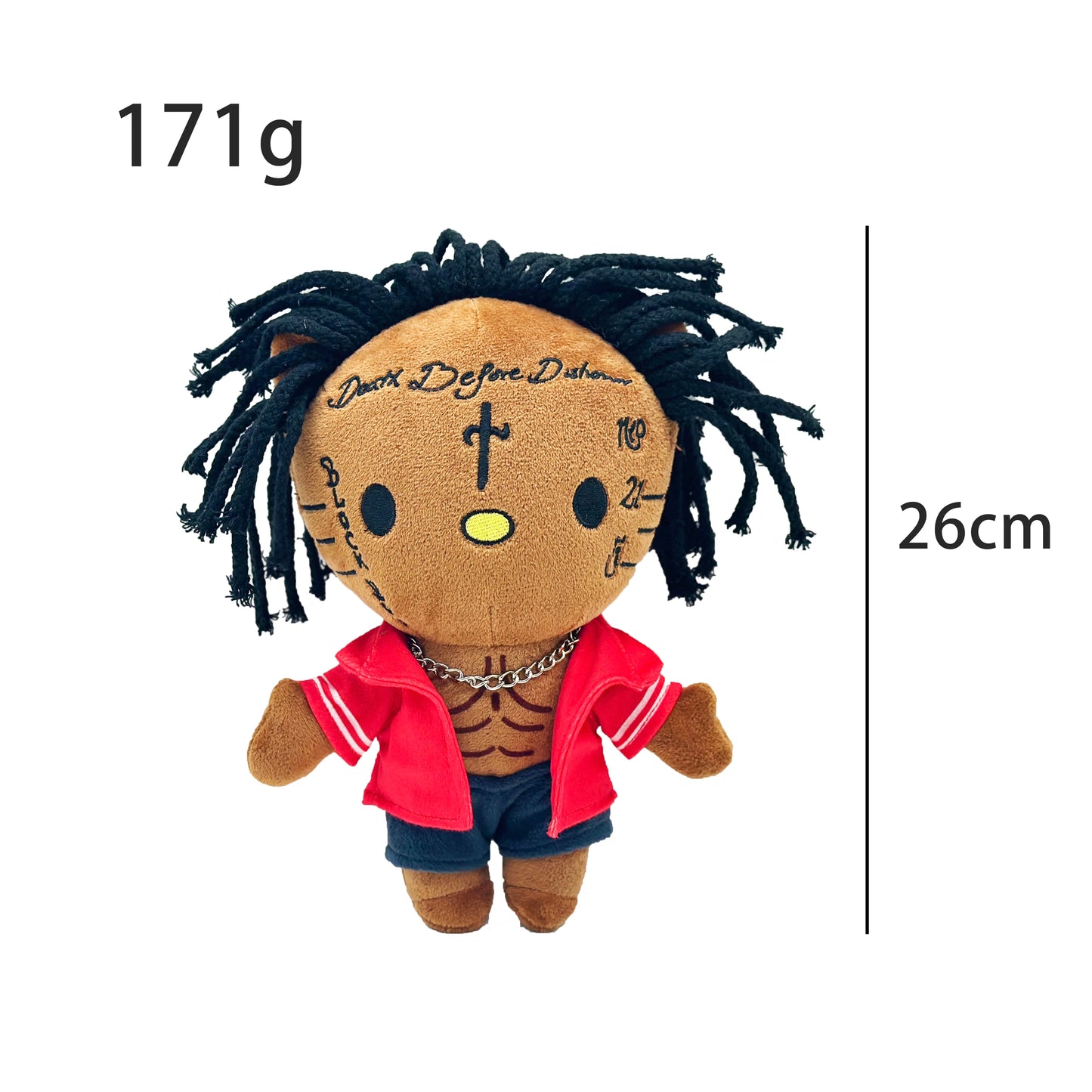 Multiple Styles Cute Cat Eminem XXXTentacion Frank Ocean Plush Toy Doll with Clothes Stuffed Soft Plush Toys Fans Collect Gift