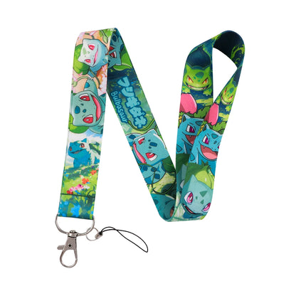 Japanese Anime Monsters Neck Strap Lanyard for Keys Keychain Badge Holder ID Credit Card Pass Mobile Phone Charm Accessories