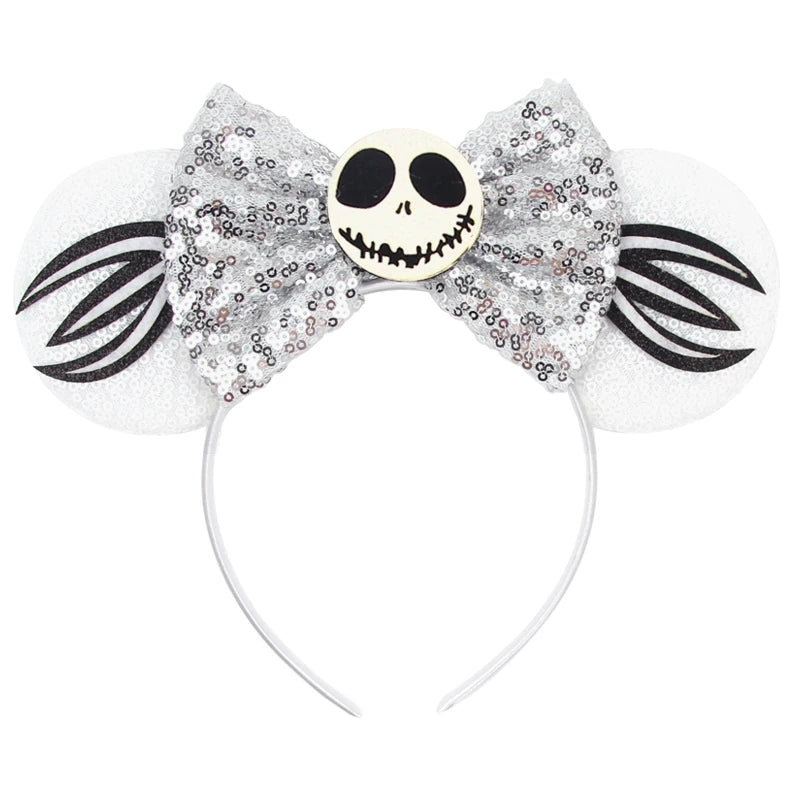 Mickey Mouse Ear Headbands Bow Hairbands Hair Accessories Party Christmas Halloween Princess Decoration Cosplay Costume for Girl