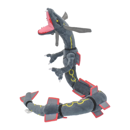 Shiny Rayquaza Plush Toys Stuffed Animal Game for Collectible Gift,Soft Plushies,Cute Cartoon Character Black 12 Inch