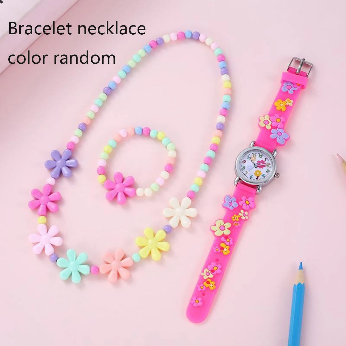 Adorable Kids' Cartoon Watch Set - Wrist Watches with Colorful Designs and Easy-to-Read Face - Perfect Gift for Children