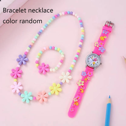 Adorable Kids' Cartoon Watch Set - Wrist Watches with Colorful Designs and Easy-to-Read Face - Perfect Gift for Children