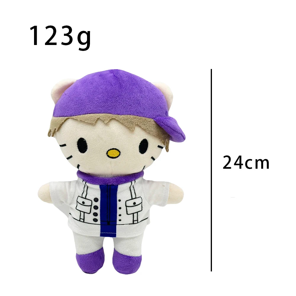 Multiple Styles Cute Cat Eminem XXXTentacion Frank Ocean Plush Toy Doll with Clothes Stuffed Soft Plush Toys Fans Collect Gift