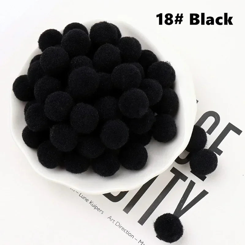 Mini Fluffy Soft Pom Poms Pompoms Ball,Handmade Craft Toys,Wedding Christmas Decor,DIY Sewing Supplies,8mm,10mm,15mm,20mm,30mm