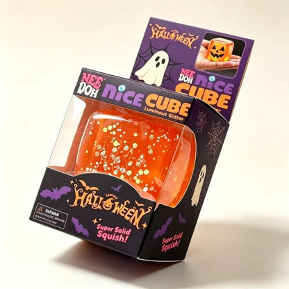 NeeDoh Halloween Gifts Such As Spiders and Pumpkins. Sensory Toys for Relieving Stress. Soft Decompression Toys