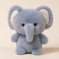 Cute Plush Companion Doll Anime Elephant Rabbit Bear Panda Cartoon Desk Companion Doll 16cm Soft Plush Toy Sleeping Gift