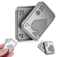 Sliding Cover Push Card Micro Creative Fingertip Gyroscope, with Diverse Shapes, EDC Stress-Relieving Office Desktop Toys