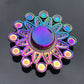 Rainbow Fidget Metal Spinner Colorful Finger Spinners High Speed Hand Spinners Fidget Toys for Stress Anxiety Relief for Adults