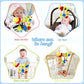 Cute Activity Musical Spiral Crib Stroller Car Seat Travel Hanging Toys Baby Boys Girls Rattles Toy