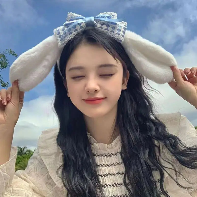 Funny Cartoon Headband Cinnamoroll Cute Dog Ears Hair Accessories Halloween Series Kid Toys Doll Girl Gift