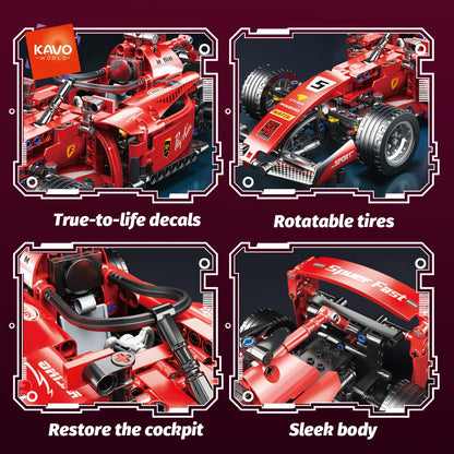 ToylinX RC Race Cars Building Sets Building Blocks Car Cool Collectible Model Car Kits Toys Christmas Gift