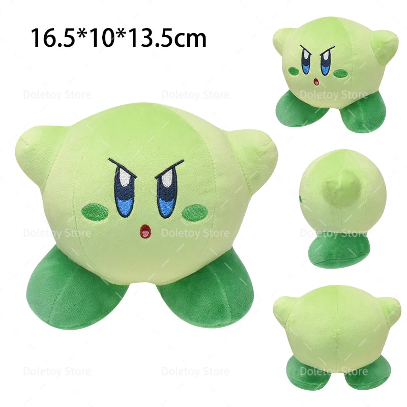 25 Styles Kawaii Star Kirby Grey Kirby Ghost Kirby Pink Blue Green Red Plush Toy Cute Star Kirby Heart Doll Kid Birthday Gift