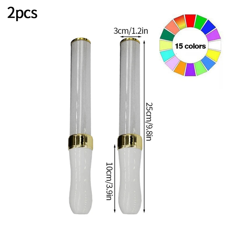 Lightstick Kpop Concert Support Rods LED Lightstick Bright Stick Glow Stick Crazy Hour Crazy Wedding Halloween Christmas Party
