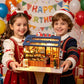 Casa Diy Wooden Miniature Doll House Small House Kit 3D Puzzle Assembly Building Toys With Furniture LED Lights Dollhouse Gifts