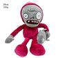 1pcs 30cm Plants VS Zombies Plush Toys PVZ Zombies Gargantuar Hats Pirate Zombies Plush Soft Stuffed Toys for Children Kids Gift