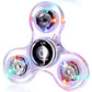 LED Light Up Fidget Spinner Luminous Finger Toy Hand Spinner Stress Reduction and Anxiety Relief Party Favors for Kids Adults