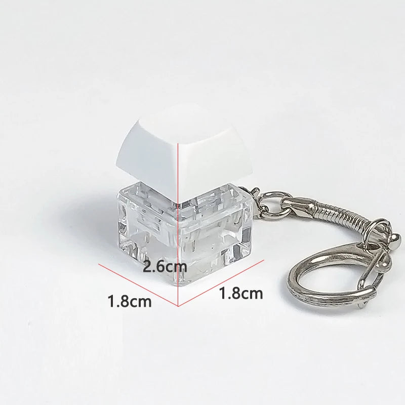 One/Nine-key Fingertip Pressing Key Keychain Adult Stress-relieving Finger Keyboard Game Key Chain Stress-relieving Magic Toy