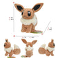 Leafeon Vaporeon Glaceon Sylveon Espeon Umbreon Vaporeon Sylveon Plush Toy Stuffed Animal Collectible Soft Plushies Cartoon Doll