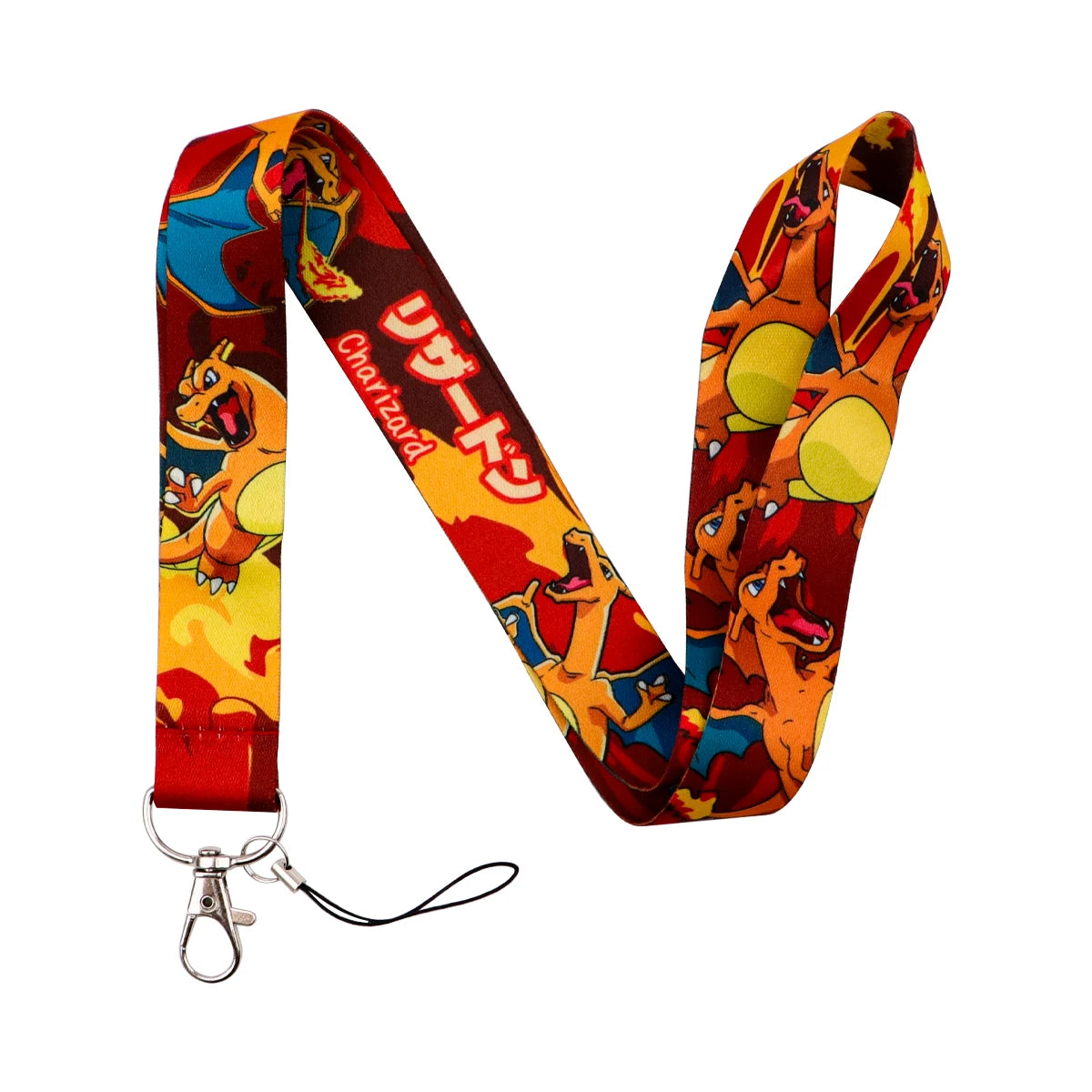 Japanese Anime Monsters Neck Strap Lanyard for Keys Keychain Badge Holder ID Credit Card Pass Mobile Phone Charm Accessories