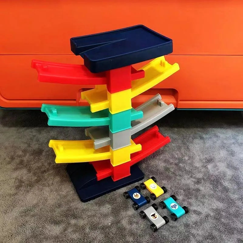 Race Track Car Ramp Toy Educational Games Racing Gliding Rail Puzzle Set For Kids Boy 2 3 4 5 Years Birthday Gifts Children Toys