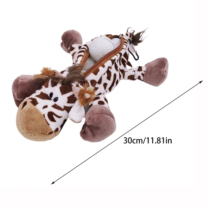 Cartoon Animal Elephant Lion Plush Pen Case For Kid School Season Large Capacity Supplies Stationery Storage Bag For Kid Gift