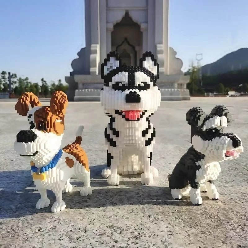 5000 Pcs Pet Dog Building Blocks Holiday and Birthday Gifts Party Games Office Home Furnishings DIY Handmade Assembly Creative in [This Last Word Is Incomplete and Needs Context to Be Fully Translated, but I'Ve Left It as Is.
