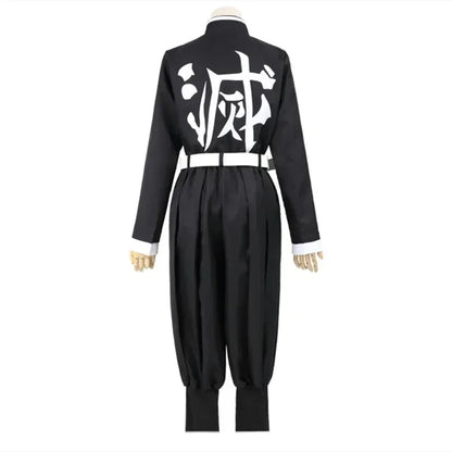 New Halloween Anime Cosplay Costume Top Jacket Pants Black Team Uniform Unisex Halloween Clothes