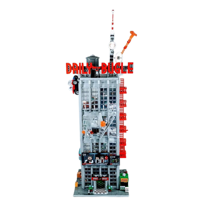 LED Light Bugle Building Of Daily 3772PCS Classic Building Blocks Bricks Birthday MOC Display Gift For Children Compatible 76178